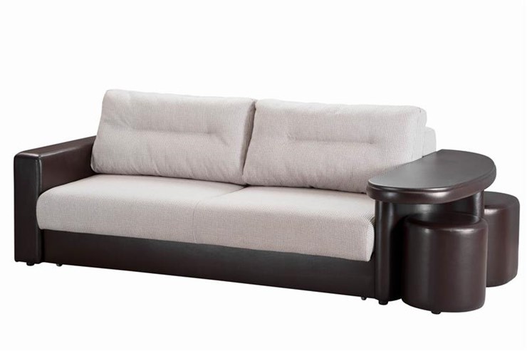 Прямой диван Сантана 4 БД со столом (НПБ) в Нижнекамске - изображение 2